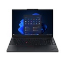 Laptop Lenovo ThinkPad E16 Gen 3 Intel Core Ultra 7 256V up to 4.8GHz / RAM 16GB LPDDR5X-8533 / 512GB SSD M.2 2242 PCIe 4.0x4 NVMe Opal 2.0 / TPM 2.0 discret / Intel Arc Graphics 140V / Wi-Fi 6E AX211 + BT5.3, RJ45 / Écran 16" WUXGA IPS 300nits 60Hz / Caméra FHD 1080p IR Hybrid / Clavier rétroéclairé / Fingerprint / Batterie 48Wh / avec sacoche d'origine / Model (22AY0016GQ)