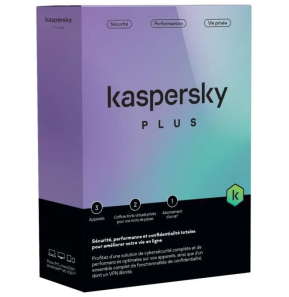Kaspersky plus- 5 Postes / 1 an 
